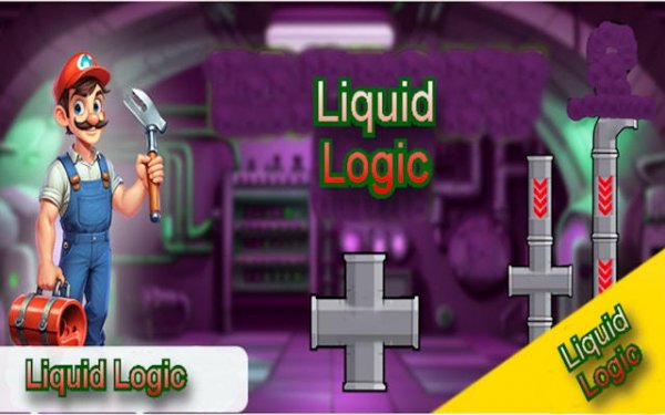 Liquid Logic - Pipe Flow Puzzle Online Game