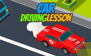 Car Driving Lesson: Isometric Arcade Challenge Online Game
