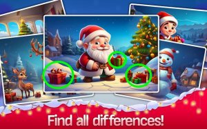 Find the Differences: Merry Christmas Online Puzzle Game