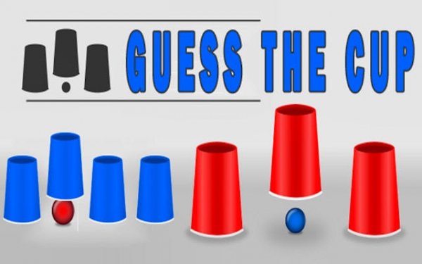 Guess the Cup Challenge Online Puzzle Game