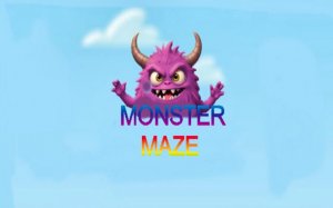 Monster Maze Pull Pin Puzzle Game