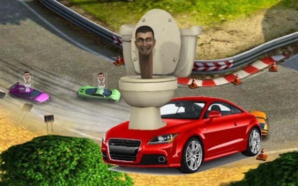 Skibidi Toilet Racing Multiplayer Online Game