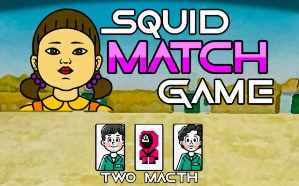 Squid Game Memory Match Online Puzzle Game