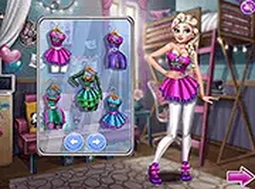 Superhero Vs Princess: Elisa Dress Up Game