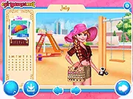 All Year Round Fashion Addict Belle Online Dress Up Game