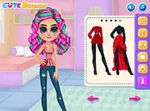 High Fashion Runway Look Dress Up Game