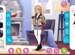 Girly Fashionable Winter Dress Up Game