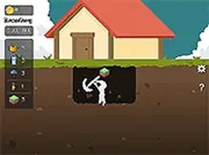 Lucky Dig Clicker Game