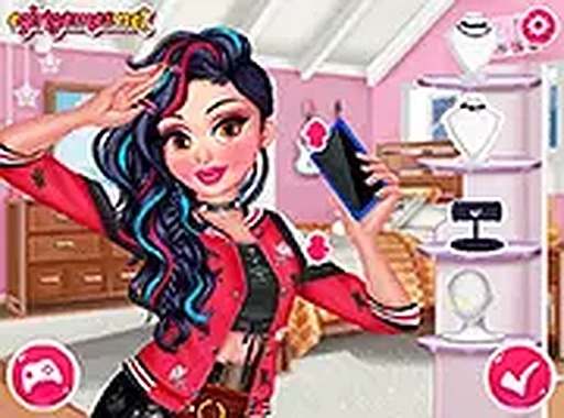 Rebel Hairstyle Makeover Game
