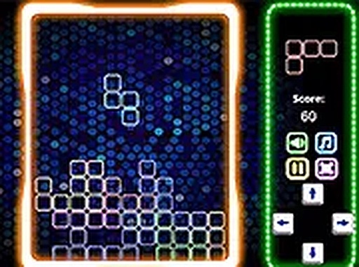 NeonTris Online Puzzle Game