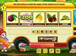 Fruits Scramble Puzzle Game