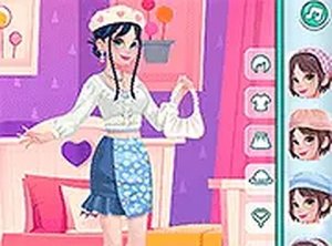 Soft Girly Style Dress Up Game