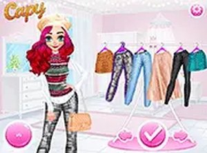 Design My Knitted Waistcoat Dress Up Game
