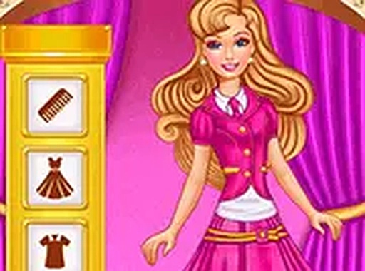 Princess Charm School BFFs Dress Up Game