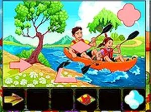 Spring Pic Pasting Puzzle Game