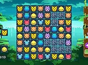 Happy Zoobies Puzzle Game