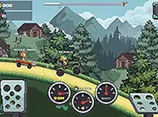 Pixel Trail Bike Rush