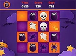 Halloween 2048 Puzzle Game