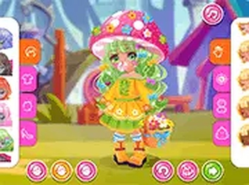 Toddie Kawaii Mushkin Dress Up Game