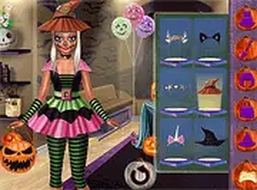 Ice Princess Halloween Preps Dress Up Game