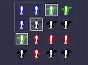 Paint Cow Puzzle Game