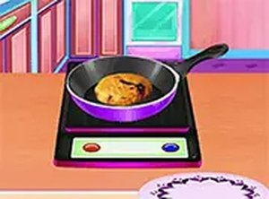 Making Homemade Veg Burger Cooking Game