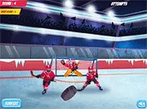 Ice Hockey Shootout Online Game