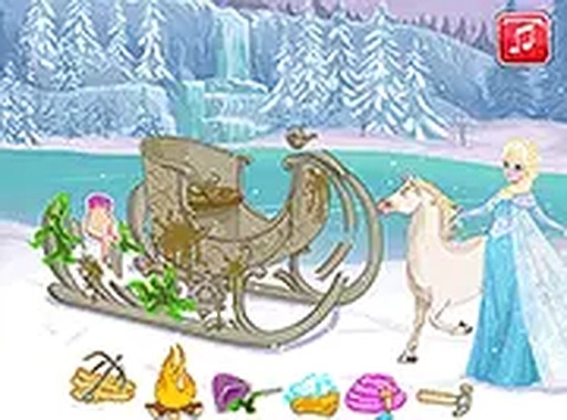 Girls Fix It: Eliza's Winter Sleigh Online Game