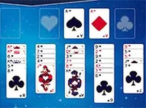 Galaxy FreeCell Online Game