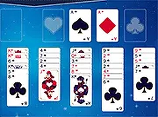 Galaxy FreeCell Online Game